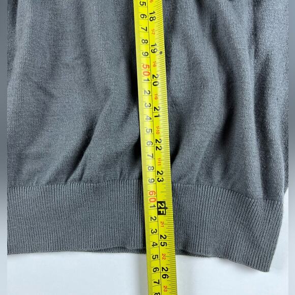Combatant Gentlemen Gray Cotton Cashmere Sweater Large - Picture 9 of 10